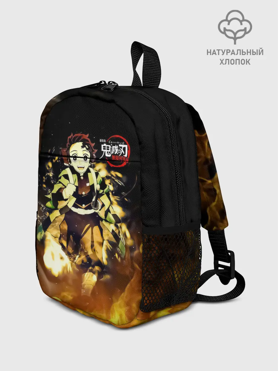 Рюкзак детский / Танджиро Камадо в огне