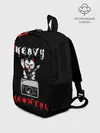 Рюкзак детский / КОТ ХЕВИ МЕТАЛ