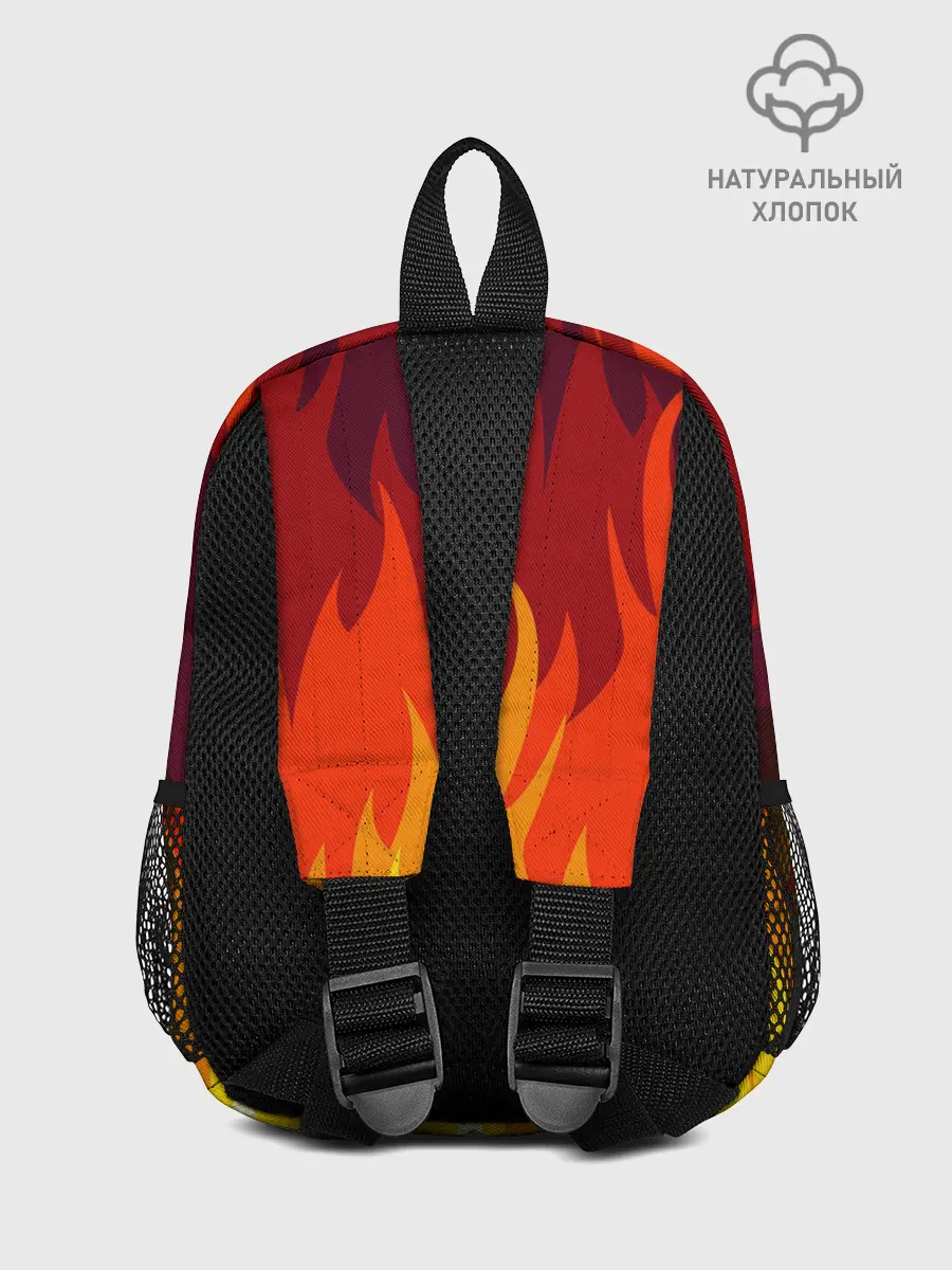 Рюкзак детский / Меха скелет | Steampunk Fire