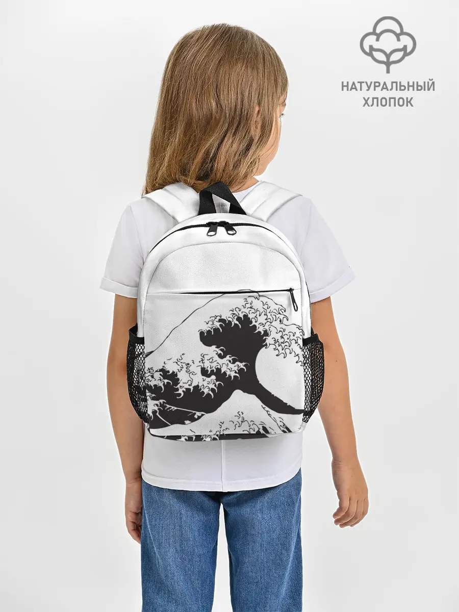 Рюкзак детский / Волна Канагава Япония | Sea Wave
