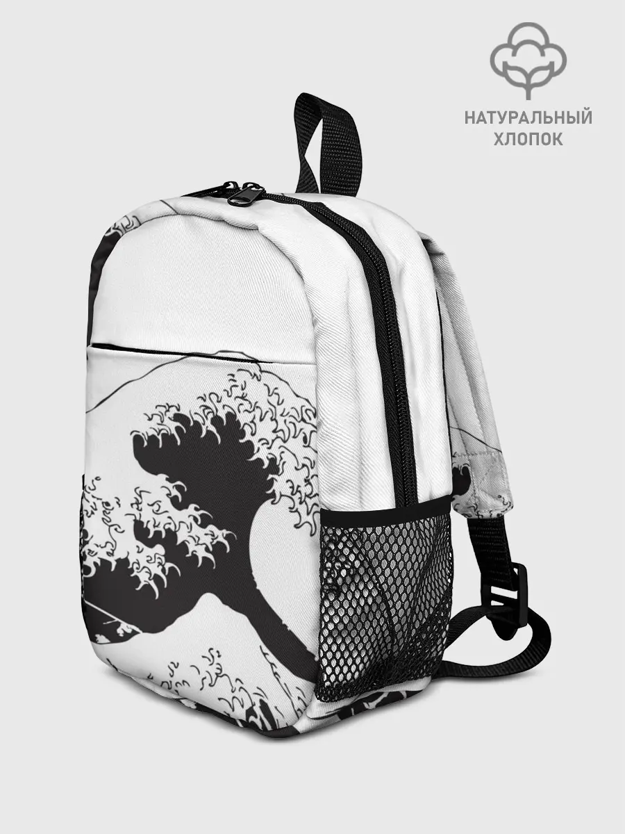 Рюкзак детский / Волна Канагава Япония | Sea Wave