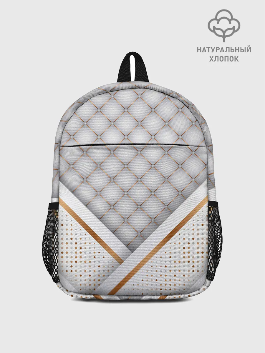Рюкзак детский / Luxury white & Gold