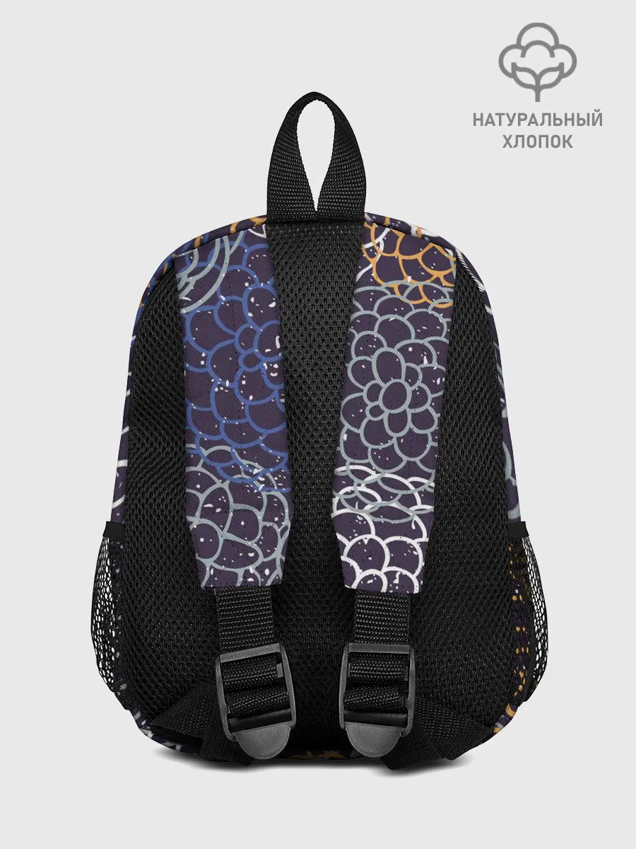 Рюкзак детский / текстура японские узоры