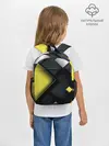 Рюкзак детский / Желто черный ромб