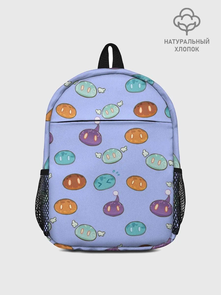 Рюкзак детский / Genshin impact Slimes | Слаймы