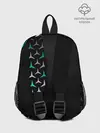 Рюкзак детский / МЕРСЕДЕС / AQUA BLACK GRADIENT