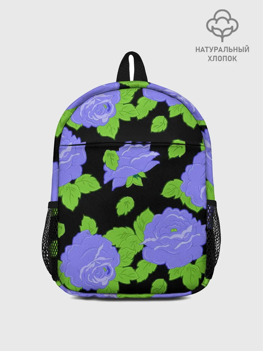 Рюкзак детский / Синие розы
