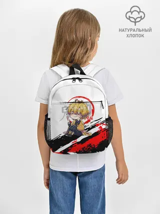 Рюкзак детский / Agatsuma Zenitsu Kimetsu no Yaiba