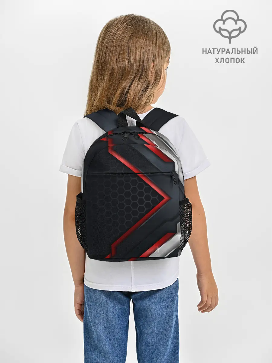 Рюкзак детский / luxury Black 3D СОТЫ