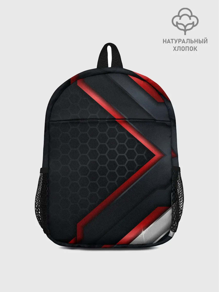 Рюкзак детский / luxury Black 3D СОТЫ