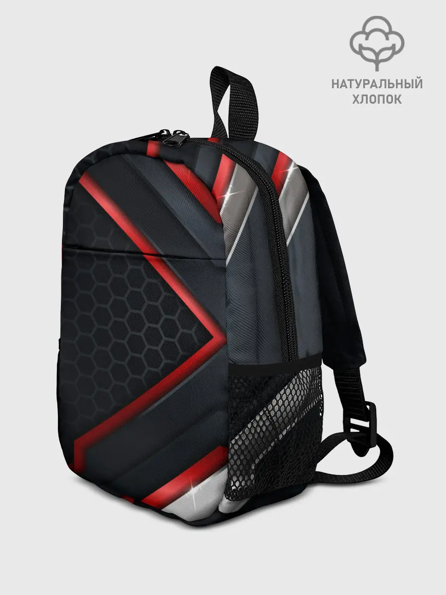 Рюкзак детский / luxury Black 3D СОТЫ