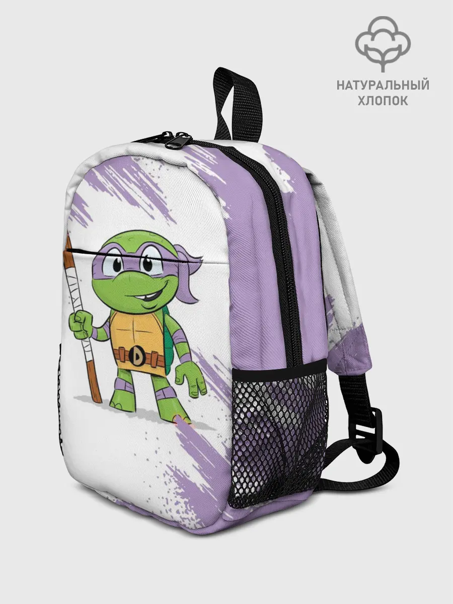 Рюкзак детский / ЧЕРЕПАШКИ НИНДЗЯ - ДОНАТЕЛЛО