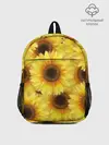 Рюкзак детский / Подсолнухи в поле