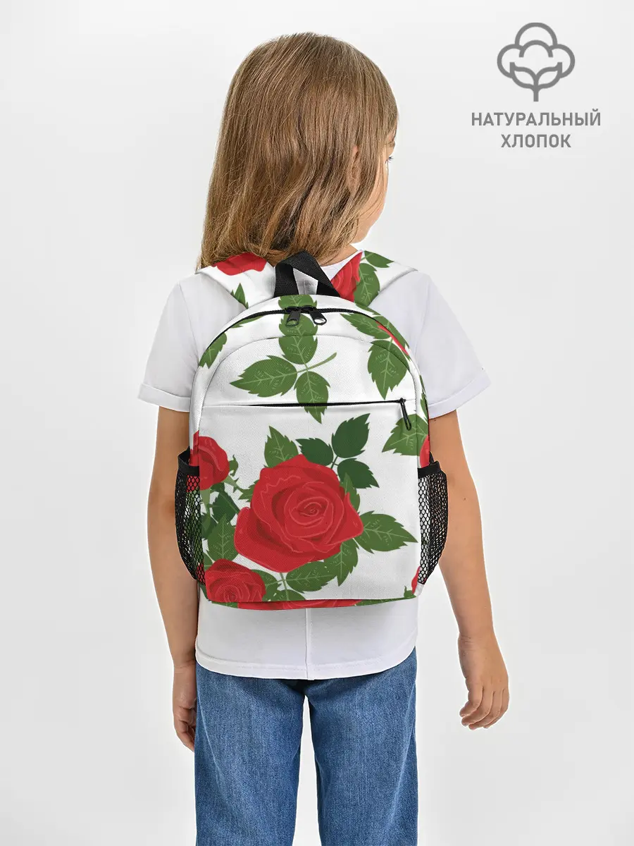Рюкзак детский / Большие розы