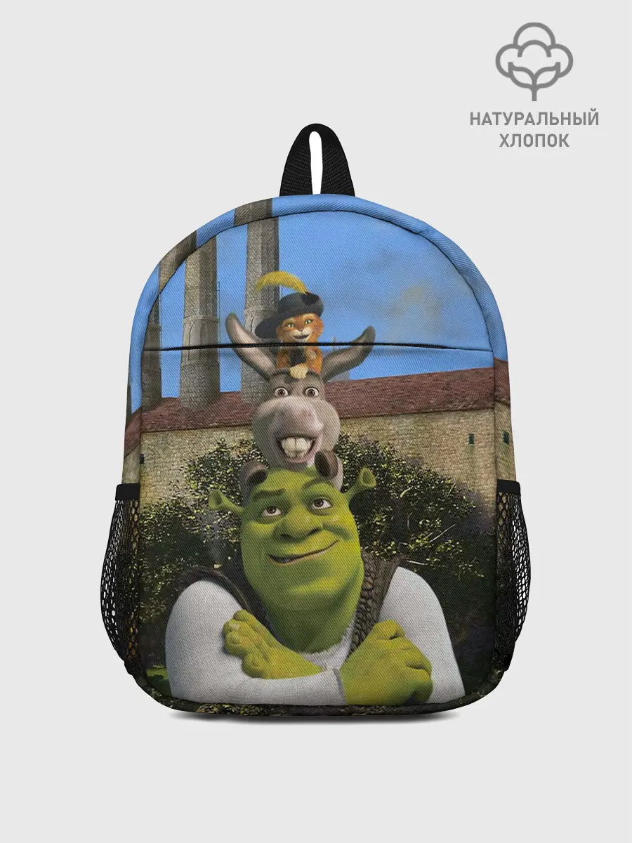 Рюкзак детский / Шрек, Кот и Осёл