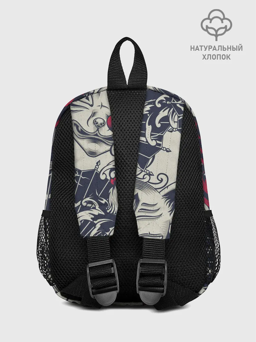 Рюкзак детский / Кицунэ | Маска лисы