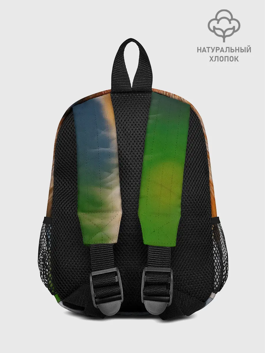 Рюкзак детский / Крупно мордочка лисы