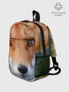 Рюкзак детский / Крупно мордочка лисы