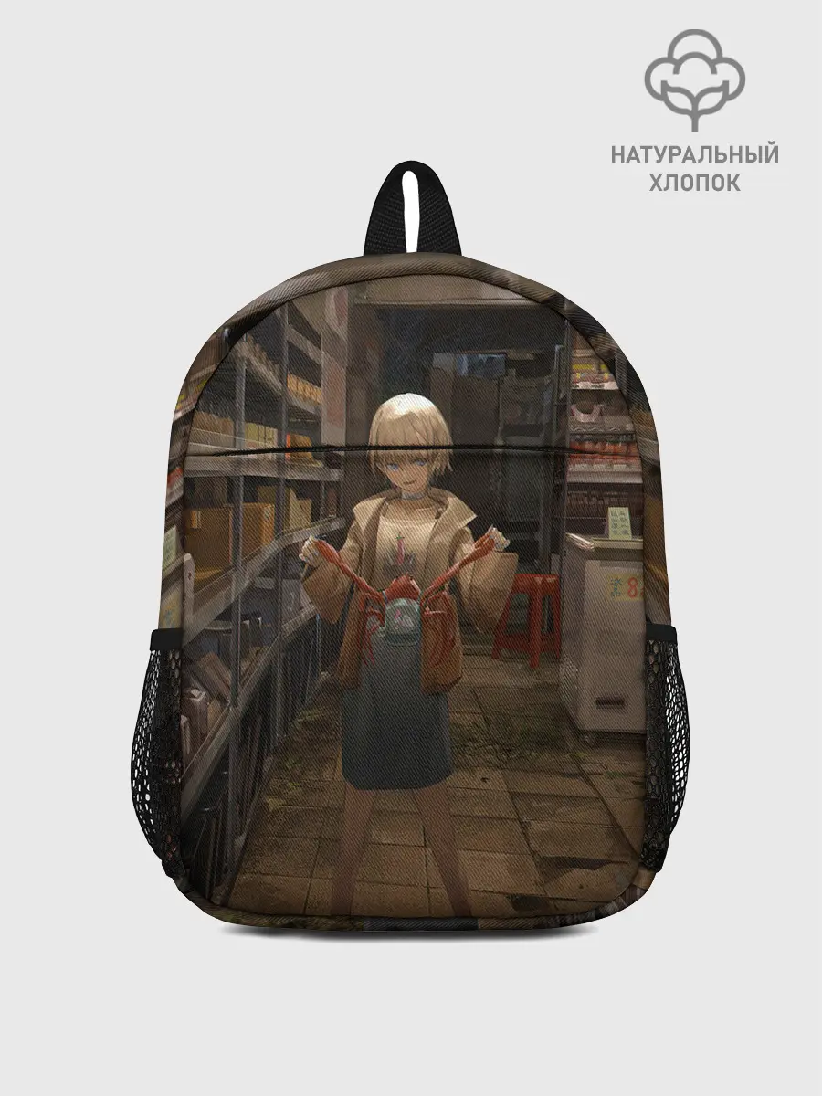 Рюкзак детский / Girl with crab