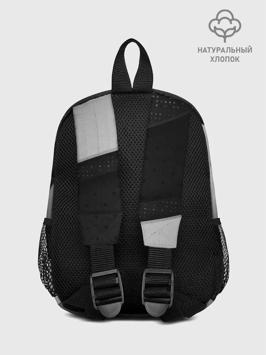 Рюкзак детский / 3D luxury style silver black