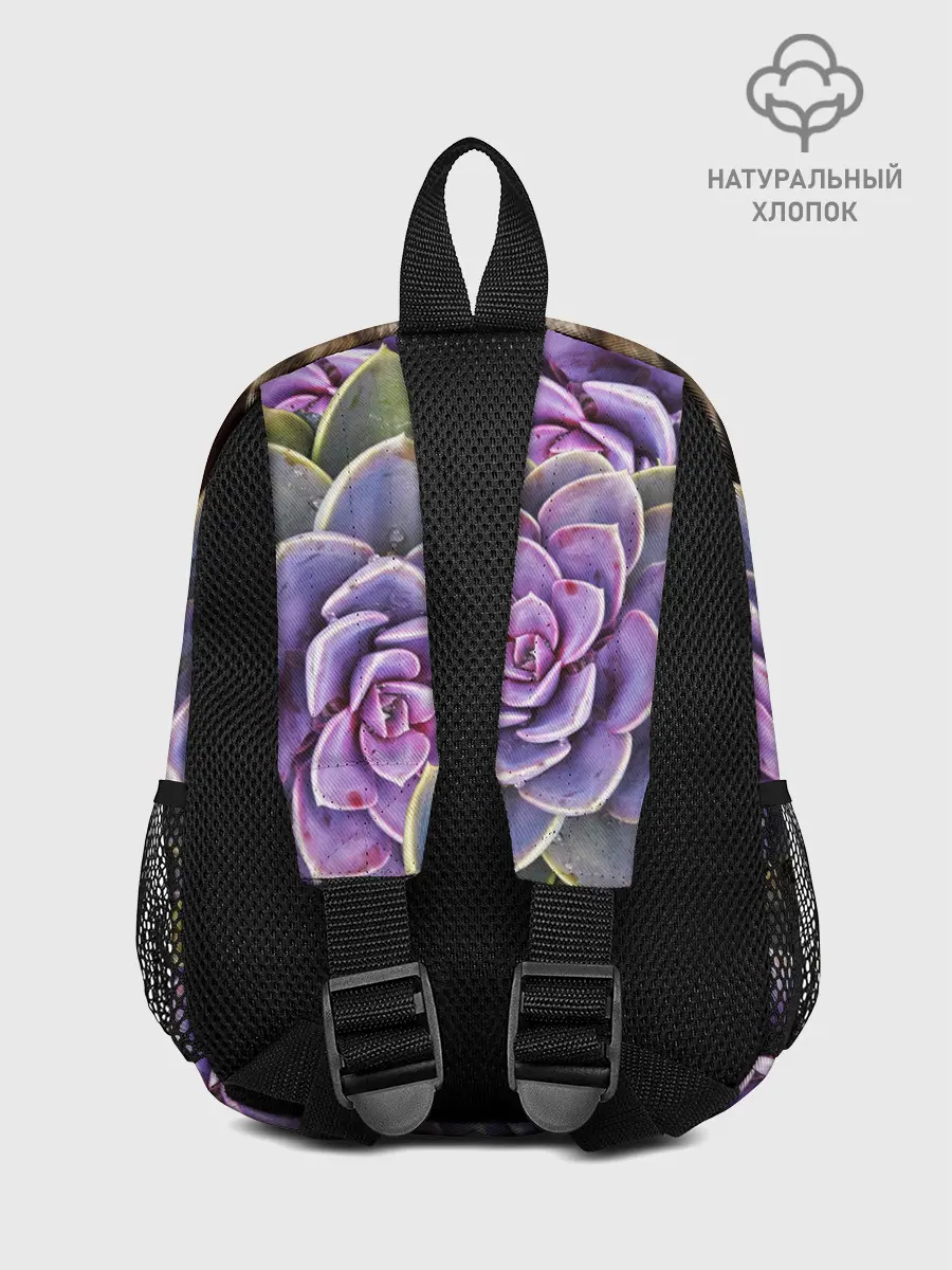 Рюкзак детский / Енот среди цветов