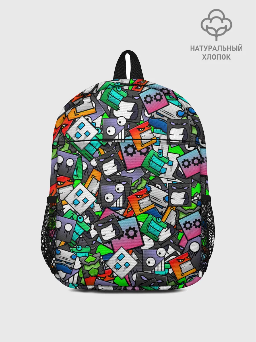 Рюкзак детский / Geometry Dash | Pattern