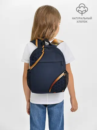 Рюкзак детский / 3D БРОНЯ ВСТАВКИ ЗОЛОТА