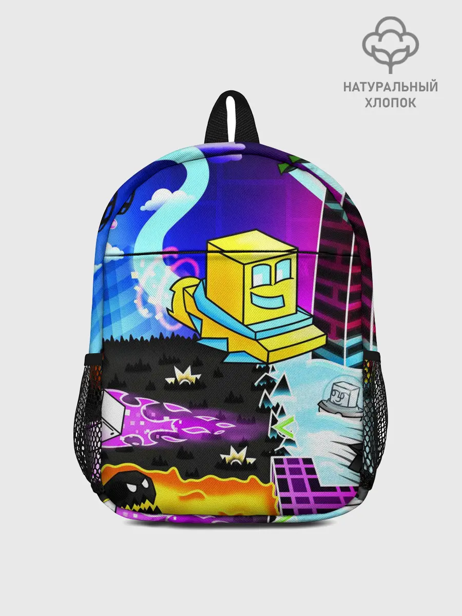 Рюкзак детский / GEOMETRY DASH / ГЕОМЕТРИ ДАШ
