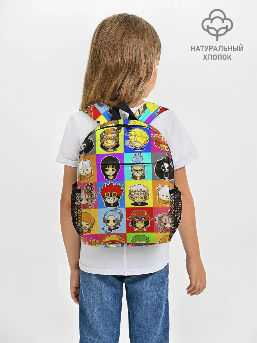 Рюкзак детский / ONE PIECE / ВАН ПИС / УЗОР