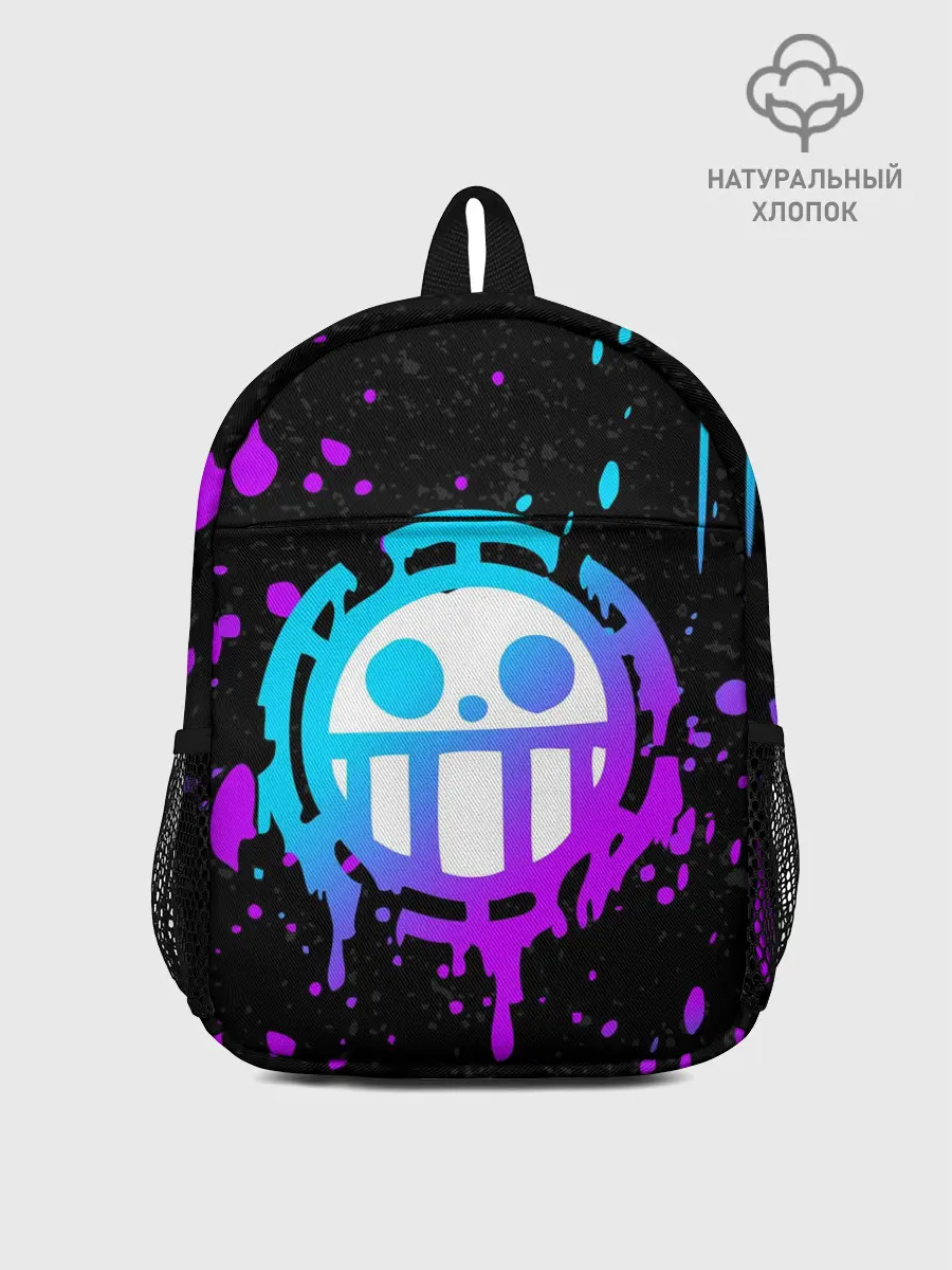 Рюкзак детский / ONE PIECE / ВАН ПИС / НЕОН