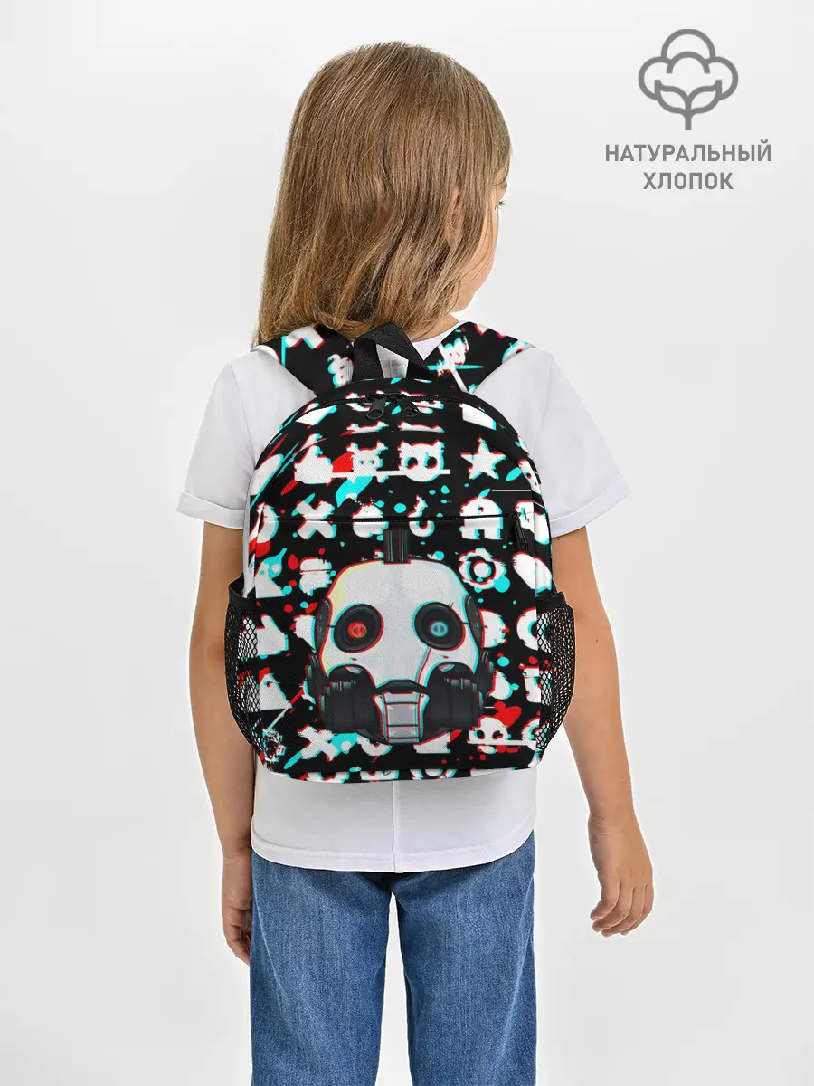 Рюкзак детский / ЛЮБОВЬ СМЕРТЬ И РОБОТЫ / ГЛИТЧ