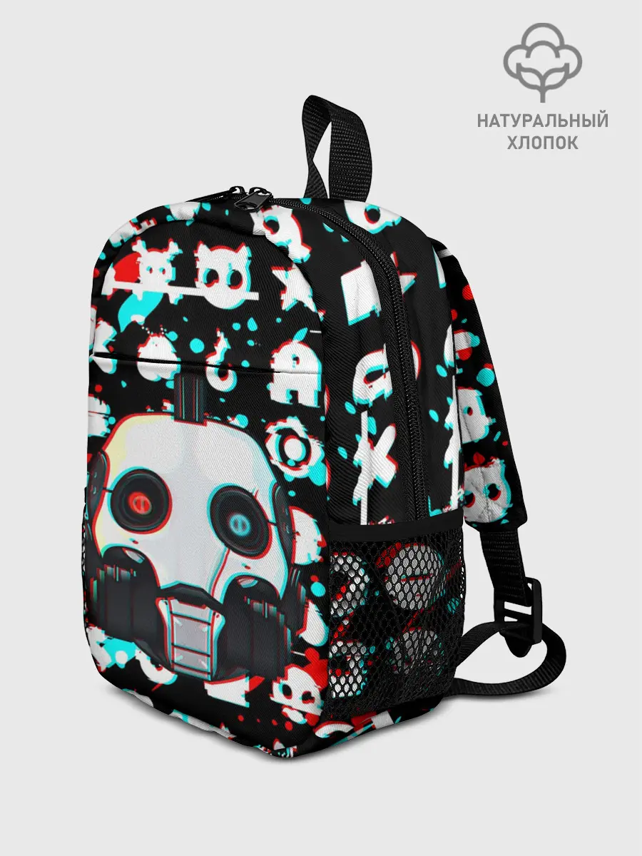 Рюкзак детский / ЛЮБОВЬ СМЕРТЬ И РОБОТЫ / ГЛИТЧ