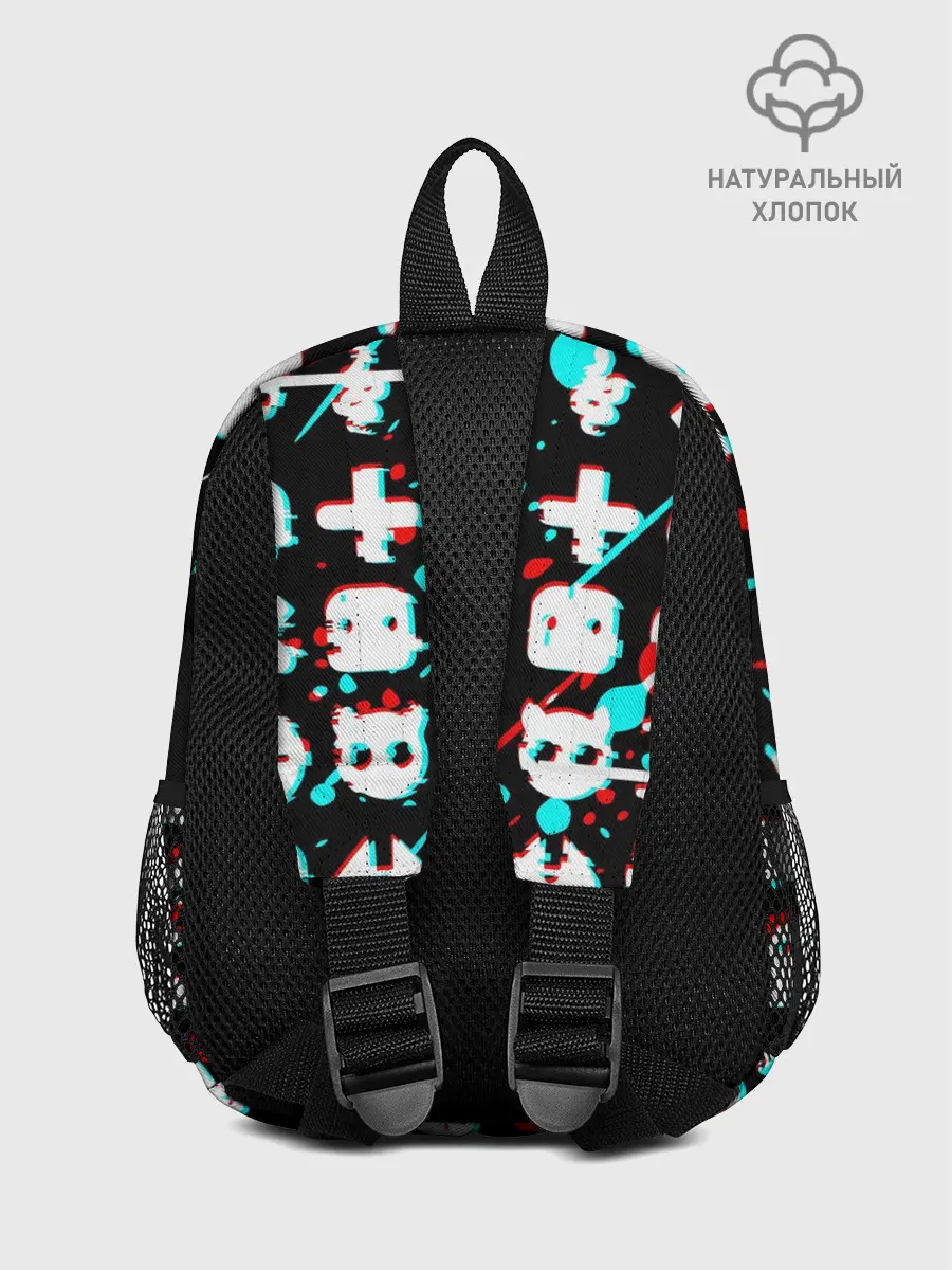 Рюкзак детский / ЛЮБОВЬ СМЕРТЬ И РОБОТЫ / ГЛИТЧ