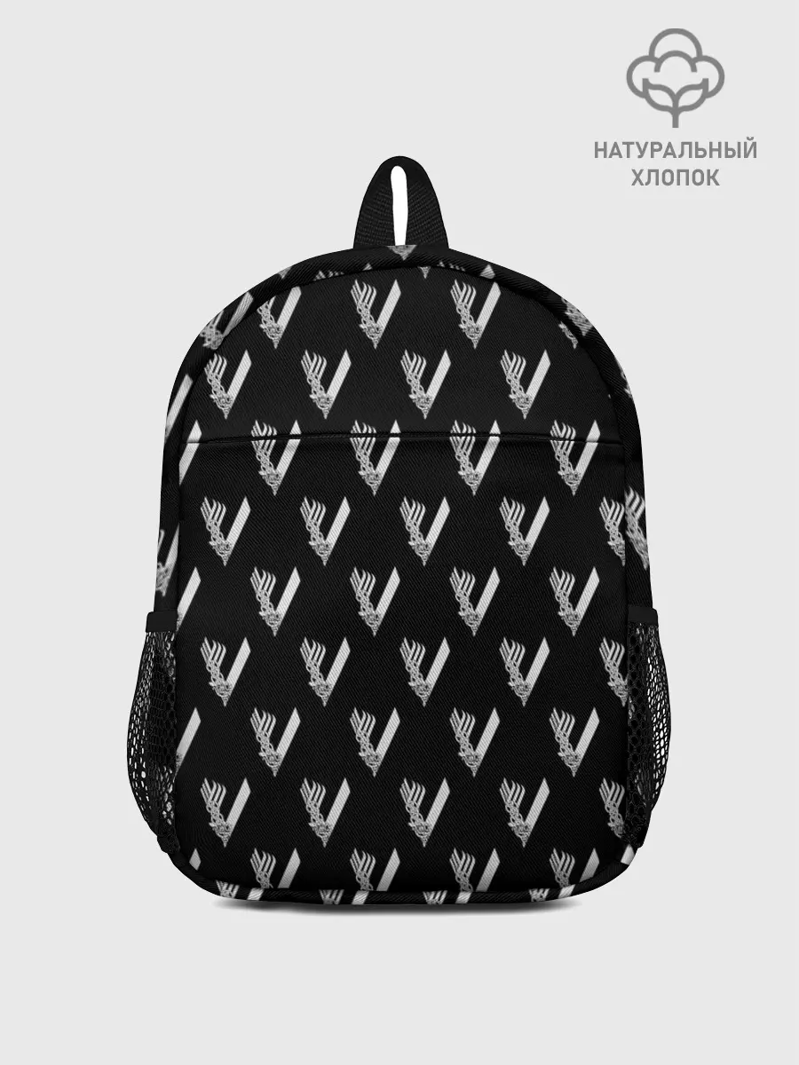 Рюкзак детский / Викинги Лого Паттерн | Vikings Pattern