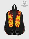 Рюкзак детский / BITCOIN / БИТКОИН / ОГОНЬ