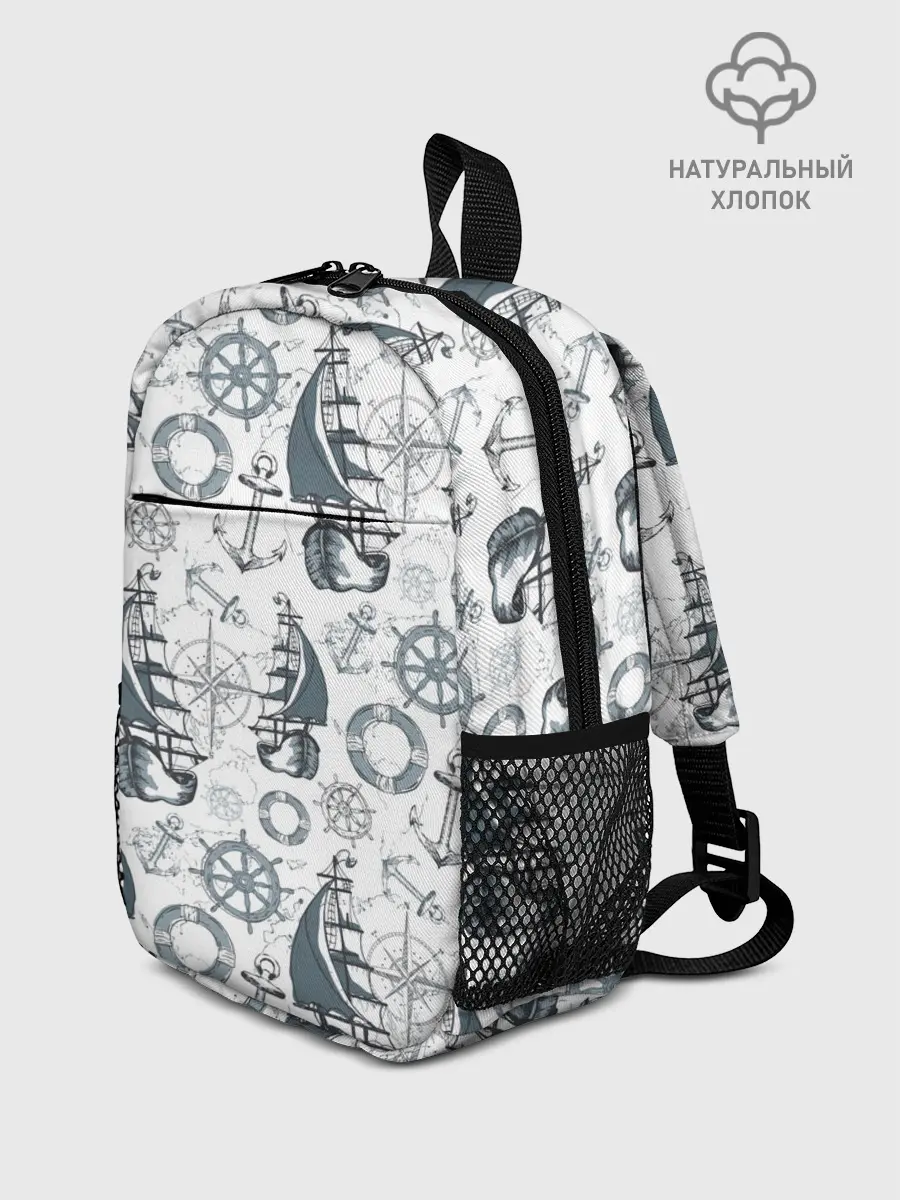 Рюкзак детский / Морской узор Nautical Pattern
