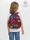 Рюкзак детский / Цветы - шестеренки