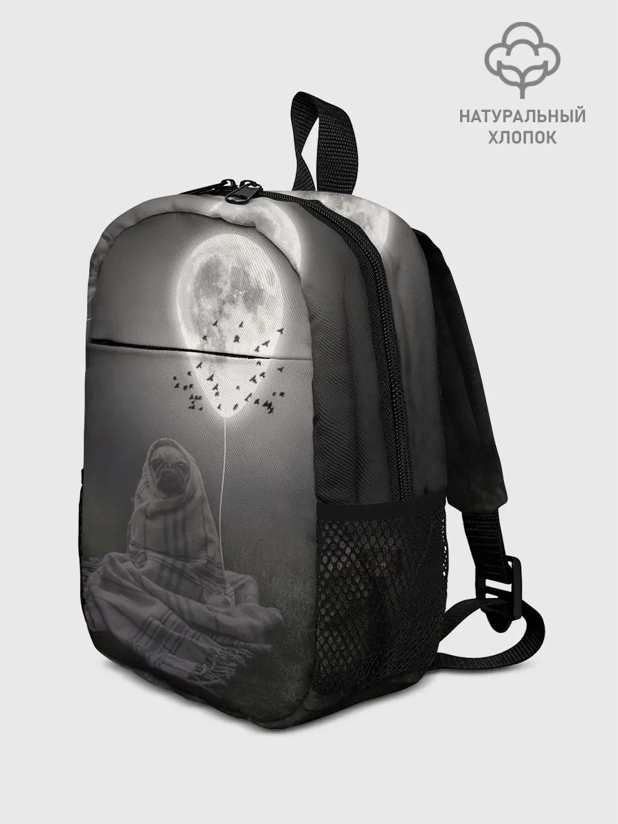 Рюкзак детский / Мопс и луна