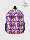 Рюкзак детский / абстракция из ярких полос