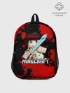 Рюкзак детский / Стив с мечом Minecraft