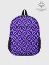 Рюкзак детский / Синие острые узоры