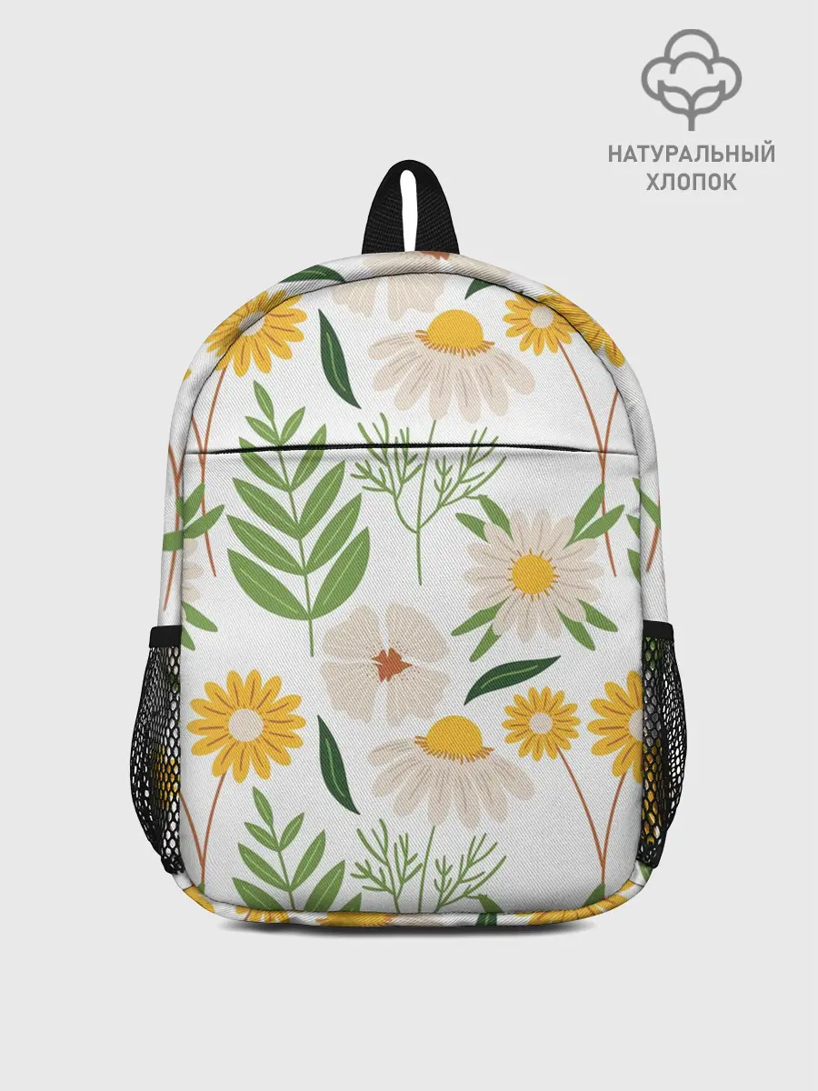 Рюкзак детский / Цветы и листья