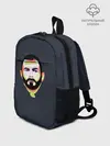 Рюкзак детский / Карим Бензема. Поп арт