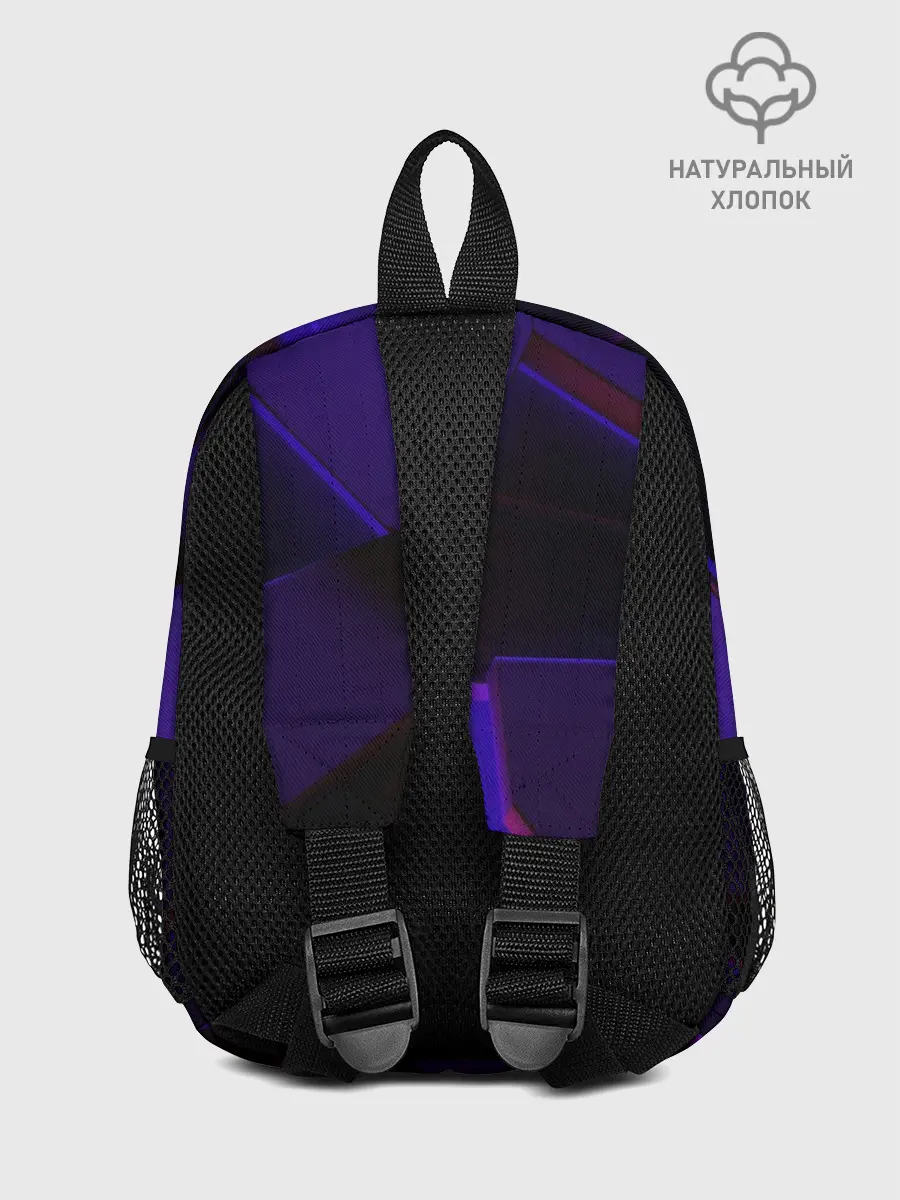 Рюкзак детский / СИНИЕ ПЛИТЫ 3D