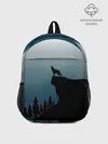 Рюкзак детский / ВОЛК И ЛУНА 3D