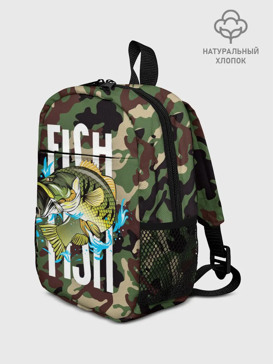 Рюкзак детский / Рыблака камуфляж