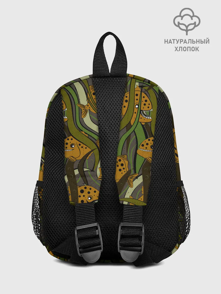 Рюкзак детский / Пираньи камуфляж