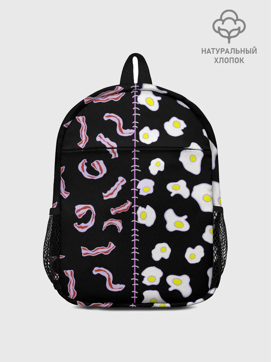 Рюкзак детский / Яичница с беконом