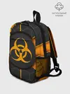 Рюкзак детский / ХИМИЧЕСКАЯ ОПАСНОСТЬ 3D