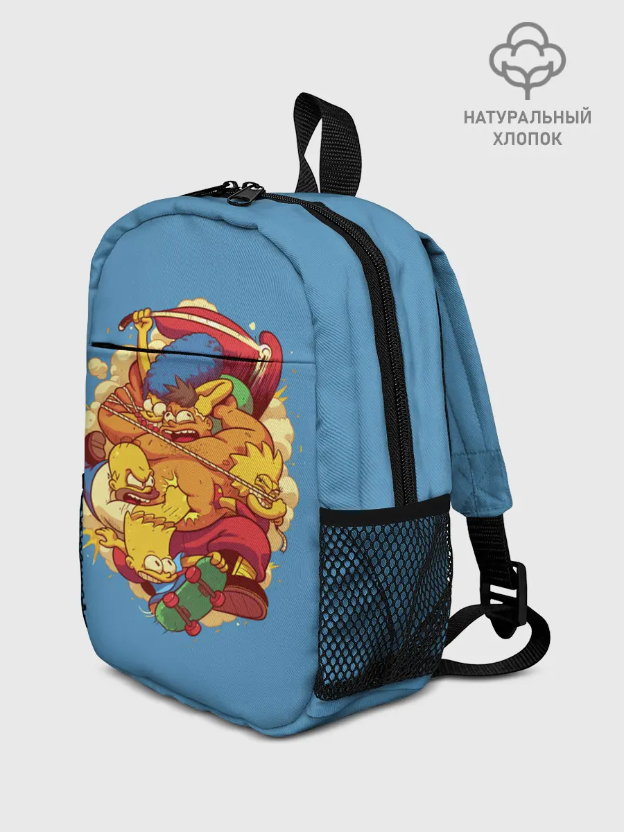Рюкзак детский / Драка с Симпсонами